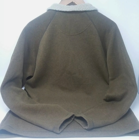 Columbia Sportswear Men's Large Brown Pullover Zip - Picture 3 of 6